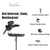 51" METAL BIRD FEEDER GARDEN STAKE