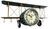 64CM AEROPLANE TABLE CLOCK