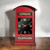 30CM TABLE CLOCK Telephone Box