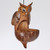 OWL BIRD FEEDER Wooden