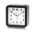 Ravel Square Mid Sized LED Quartz Alarm Clock Black RC048.3