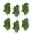 Pack of 6 x Hanging UV and Fire Resistant Artificial Foliage Plant 85cm