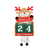 Pre-personalised Christmas Wooden Advent Block Calendar - Bella