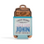 Pre-personalied Can Cooler Gift - For Cans and Bottles - John