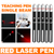 5 PCS Small Laser Pointer Pen 650nm Red Light Visible Beam 1mW For conference presentation