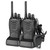 BF-88E 1500mAh Ultra-long Standby Walkie-talkie EU Standard Black