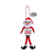 Pre-personalised Snowglobe Santa Elf Christmas Tree Decoration Gift - Special Grandad