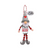 Pre-personalised Snowglobe Santa Elf Christmas Tree Decoration Gift - Alex