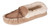 Nordvek Womens Sheepskin Suede Moccasin Slippers With Suede Sole - 418-100 - UK 3 / Camel