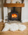 Natural  Sheepskin Rug Single Pelt - Natural Ivory & Cream Colouring - XL
