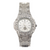 NY London Mens Bling Watch PI-7644 Silver