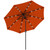 Outsunny 24 LED Solar Powered Parasol Umbrella Garden Tilt Outdoor String Light - Orange