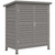 Garden Shed Wooden  2 Door Unit Solid Fir Wood 87x46.5x96.5cm, Grey