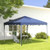 Outsunny 3x3(m) Pop Up Gazebo Marquee Tent for Garden w/ Carry Bag Blue