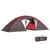 Outsunny 4-6 Man Family Camping Tent w/ 2 Bedrooms, a Living Room - Grey