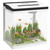 PawHut 28L Glass Fish Tank, Filter, LED Lighting