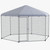 PawHut Walk in Chicken Run-10-15 Chickens, Hens, Rabbits, Ducks. Spacious, Covered, Predator-Proof. High-Quality.