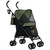 PawHut Lightweight Foldable Dog Stroller for Mini Dogs - Green