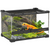 PawHut 10L Glass Terrarium, Reptile Vivarium with Stone Background - 20H x 30L x 20Wcm