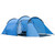 Outsunny 3-Person 2-Room Tent | Living Area | Air Vents | Blue