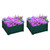 Outsunny 2-Pack Galvanized Raised Garden Bed - Easy Setup, Green - Superior Quality