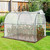 Walk-in Transparent Greenhouse, Steel Frame - Extend Growing Season, Durable PVC, Stable Structure - 2.5m x 2m x 2m