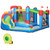 Premium Kids Inflatable Bouncy Castle: 6-in-1 Water Slide, Water Gun, Air Blower - High Quality, Safe & Fun