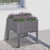 PP Raised Outdoor Garden Planter Box Brown