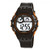 Ravel Mens 3ATM Digital Sports Black/Orange Watch RDG.14.2