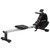 SPORTNOW Folding Magnetic Rowing Machine with Dual Aluminium Slide Rail