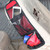 Car Multi Side Pocket Seat Storage Hanging Bag Organise Pouch - Red