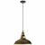 Modern Vintage Industrial Retro Metal Lamp Shade Loft Pendant Ceiling Light - With Bulb / Brushed Copper