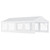 8m Gazebo Garden Marquee White - Perfect for Parties and Shelter