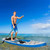 Ultimate 10ft Inflatable Paddle Board Kit, Non-Slip Deck, Adjustable Paddle - Perfect for Fishing, Surfing, and Yoga