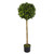 Premium 4ft Artificial Boxwood Buxus Ball Topiary Tree - Lifelike Foliage, Customizable, Ideal for Indoor/Outdoor Use