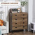 Chest of Drawers, 4 Drawer Unit Dresser Storage Chest Bedroom Living Room