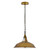 Vintage Industrial Retro Style Metal Ceiling Lamp Shade Pendant Lights, UK E27 - with bulb / Yellow Brass