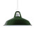 Retro Barn Light Shades Modern Ceiling Pendant Lampshades Metal Various Colors - Green