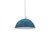 Vintage Industrial Easy Fit Dome Shaped Lamp Shade Ceiling, Pendant, Wall Light Metal E27 Light Fitting 60W - Blue