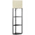 Corner Floor Lamp with Shelves, Modern Standing Lamps for Living Room Bedroom