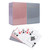 Vinsani Traditional Check Poker Casino Plastic Coated Playing Cards Decks (2 / 4  / 6 / 12) - 4 Decks
