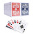 Vinsani Traditional Motorbike Poker Casino Plastic Coated Playing Cards Decks (2 / 4  / 6 / 12) - 12 Decks