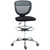 Vinsetto Draughtsman Chair, Tall Office Chair with Lumbar Support, Grey