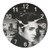 HOMETIME Elvis Iconic Collection Glass Wall Clock 30cm W9716