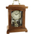 William Widdop Wooden Lantern Style Mantel Clock with Handle W2006