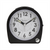 Wm. Widdop Round Alarm Clock Light, Snooze, Sweep - Black