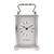 Wm Widdop Silver colour Carriage Clock