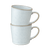 Denby White Speckle Mugs Set Of 2