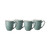 Denby Elements Fern Green Coffee Beaker/Mugs Set Of 4