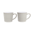 Denby Natural Canvas 2 Textured Mugs Set